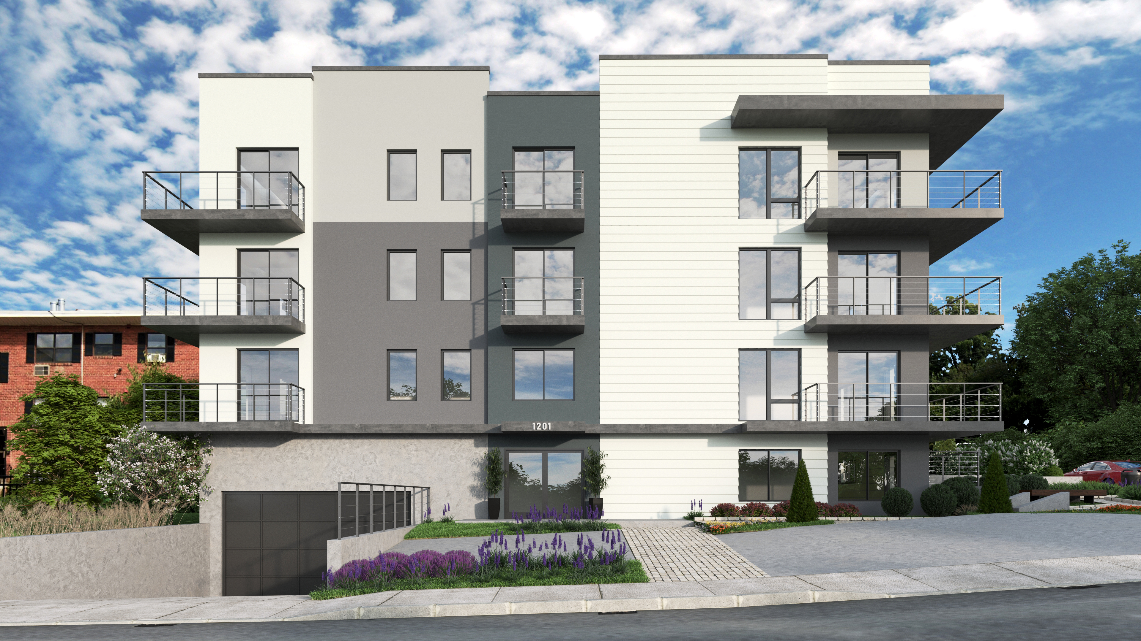 AVANT Condominium building rendering